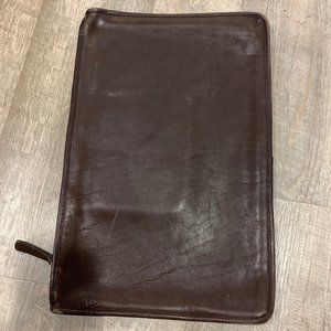 Vintage Coach leather portfolio